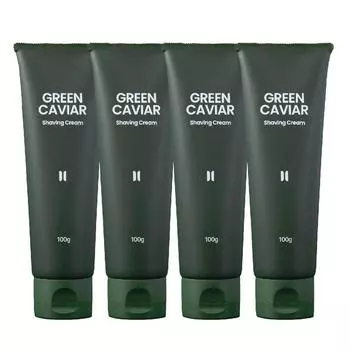 Крем для бритья Illumino Sea Grape Shaving Trouble Shaving Cream, 4 упаковки, 100 г