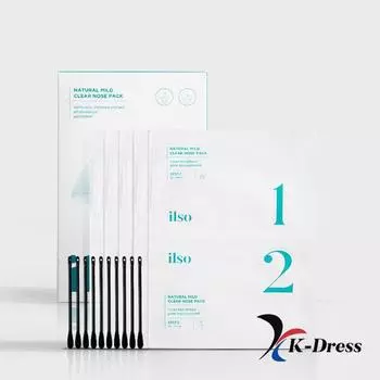 ilso Natural Mild Clear Nose Pack 5 наборов (1Box) 5 Set (1Box)