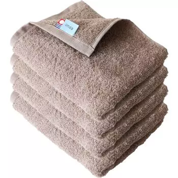 imaa Imabari Towel Сертифицированный набор полотенец для лица Quick Made in Vacuum Compressed Pack Light 4, пушистые, тонкие, впитывающие, сухие, Япония, 100% хлопок, (4