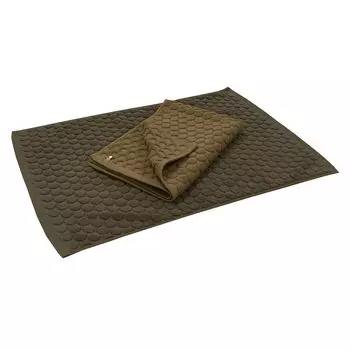 Imabari Towel Bath Mat Set of 2 Dark Dot Pattern 45x65cm Cotton Absorbent Quick Drying Simple Foot Wiping Mat Bath Mat Bathroom Mat Toweling
