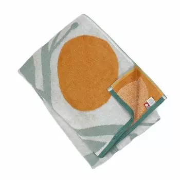 Imabari Towel Ehime Travel Story MIKAN (Bath Towel, White) белый
