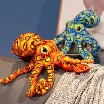 Имитация осьминога плюшевая игрушка милые мягкие морские животные куклы осьминоги реалистичные игрушки осьминоги подарки 30cm