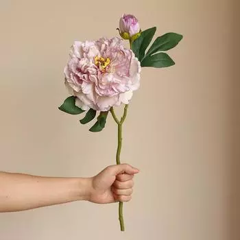 Имитация пионов, искусственные цветы для дома и гостиной, украшение обеденного стола букетом из сухих цветов