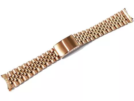[Импорт King Original] Детали часов, совместимые с Rolex Datejust Мужские часы Внешний браслет Jubilee GP Розовое золото 20 мм