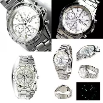 [Импорт Seiko] Часы SEIKO, реимпортированные из-за рубежа, модель SND363PC, мужские [Параллельный импорт]