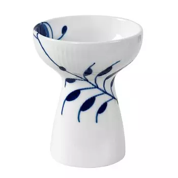 Imported Royal Copenhagen Blue Fluted Mega Open Flower Vase Vase Height 11cm Wedding Gift Present 1066676 [Regular Product] белый