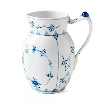 Импортный кувшин Royal Copenhagen Blue Fluted Plain 750 мл 1017188 [Обычный продукт] белый