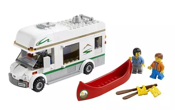 Импортный LEGO LEGO City Great Vehicles 60057 Кемпер-фургон [предмет]