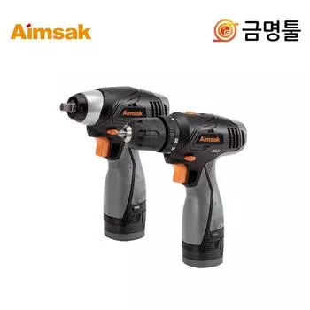 IMSAK AO414RQ Комбинированный набор для зарядки 3G 14,4 В 2,0 Ач, 2 шт., дрель + набор ударных ключей