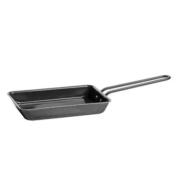in Pearl Metal Tamagoyaki 13 x 20cm Iron Wire Handle IH Compatible Shot Processing Silicone Painting Made in Japan Made in Niigata Prefecture Outdoor