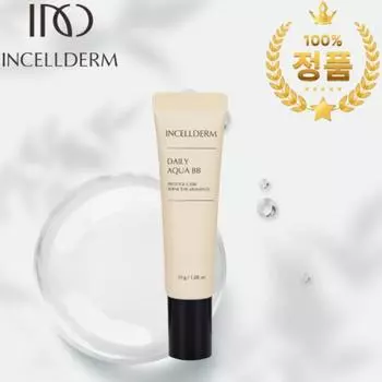 INCELLDERM BB Cream BB dewy skin, натуральная внутренняя кожа, бежевый, 30 г, 1 шт.