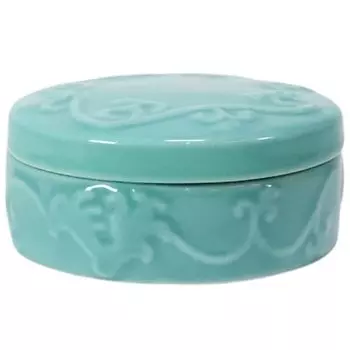 Incense burner with celadon and matcha 3 cm Memorial Buddhist utensils incense, [3 cm] service, Obon, Equinox, селадоновый
