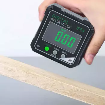Inclinometer Woodworking Tool Angle Lock Practical Electronic Level Measurement Box for