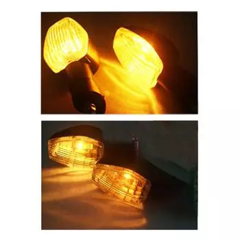 Indicator Blinker Front Rear Lights LED Signal Lamp Motorcycle Turn Signal Lights For HONDA CB400 VTEC3 CBR600 F5/CBR1000 1Pair