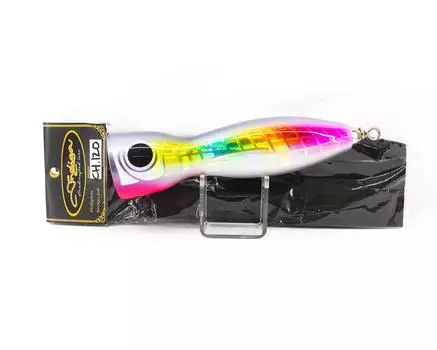 Indiga Popper Chugger 120 grams Silver Rainbow (2201)