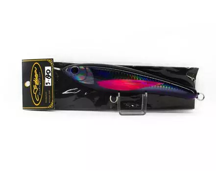 Indiga Stick Bait Fast Sinking 80 grams Black Red Wing (2168)