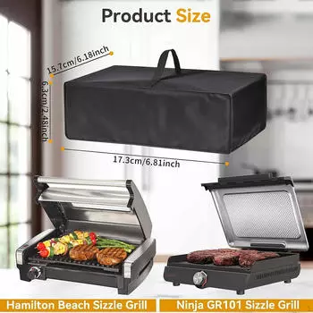 Indoor Grill Cover Searing Wind Resistant Lightweight Tear Protection Multipurpose