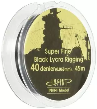 Infini Model Super Fine Rigging Diameter 0.068mm Black Plastic Model Parts