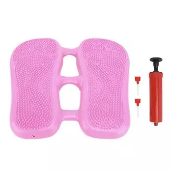 Inflatable Stepper Multi Purpose Fitness Exercise Air Stepper Foot Massage Balance Board Roseate фиолетовый