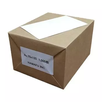 Информационная карта Хамафу 3 дюйма x 5 дюймов № 75x125 (75ммx125мм) [1000 штук]