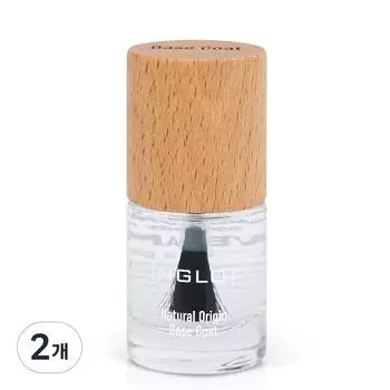 Inglot Natural Origin Базовое покрытие для лака для ногтей 8 мл, 2 шт.