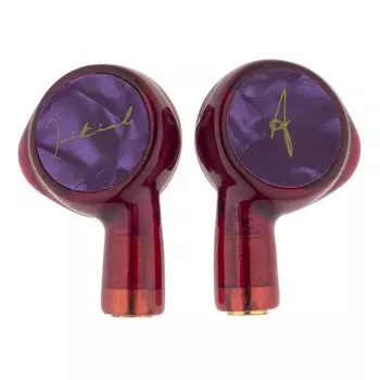 Initial A yui Inner ear type earphones with flat drive driver Purple W19 x H30 x D13mm - - 14.2mm Approx. фиолетовый