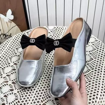 Inner heightening rhinestone bag head half slippers women s new spring and summer nude sexy pointed sandals 34