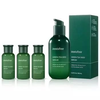 Innisfree Green Tea Seed Serum 160 мл+90 мл, 1 шт, 160 мл