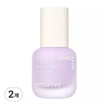 Innisfree Легкая основа под макияж 30 мл, 2 шт., 01 Фиолетовый