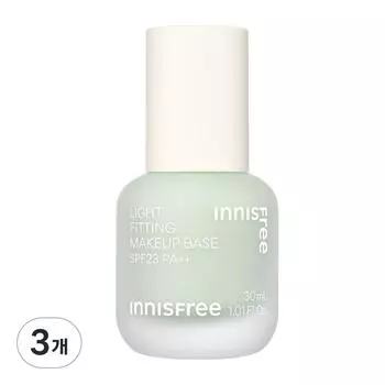 Innisfree Легкая основа под макияж 30 мл, 3 шт., 02 зеленый