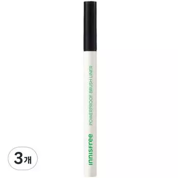 Innisfree New Power Proof Brush Liner 0.6g, No. 1 Black, 3 pcs.