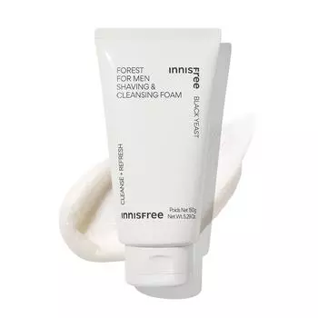 Innisfree Пена для бритья и очищения Forest for Men 150 г, корейская косметика
