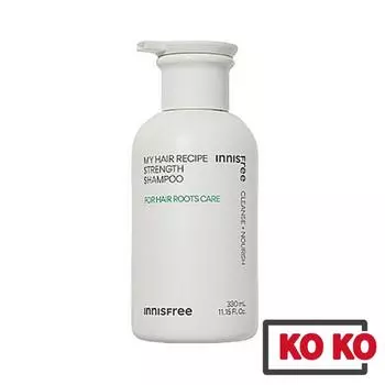 [Innisfree] Шампунь My Hair Recipe Strength, 330 мл 330ml