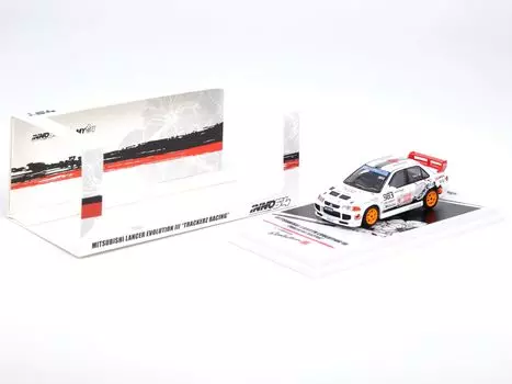 Inno Models Mitsubishi Lancer Evolution III TRACKERZ RACING Completed Product 1/64