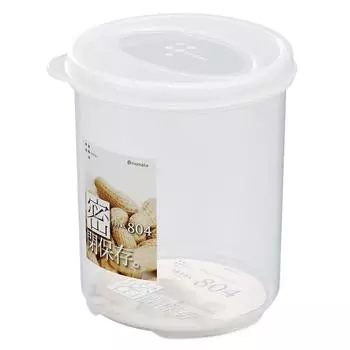 INOMATA Food Storage Герметичный круглый контейнер (570мл) чистый