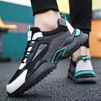Ins All-Match Dad Shoes Мужская новая летняя повседневная обувь Уличная модная удобная вулканизированная обувь Нескользящая мужская обувь для активного отдыха 39
