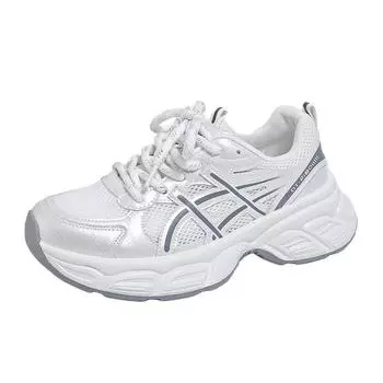 ins Korean version of the new dad shoes for women, summer students, sports running shoes, casual shoes, thicker soles 35