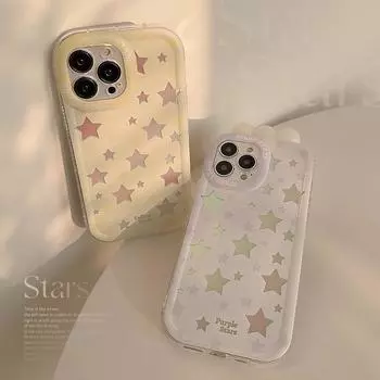 Ins Stars Blingbling Блестящий противоударный чехол для телефона Iphone 14 Pro Max Plus 11 12 13 Promax 2023 Новая милая задняя крышка с мультяшным рисунком For iphone 14