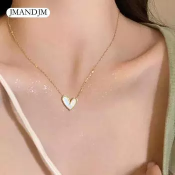 ins wind gold love ожерелье женская нишевая мода легкая роскошная цепочка на ключицу индивидуальный дизайн универсальное простое ожерелье