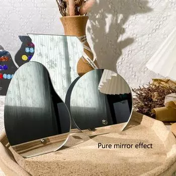 Ins Wind Mirror Nail Display Panel Nail Irregular Shape Color Card Hd Nail Samples Show Shelf A2