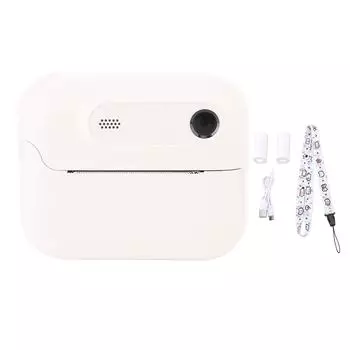 Instant Print Digital Camera 48MP 1080P HD 6X Zoom Cute Instant Camera with MP3 Game Functions for синий