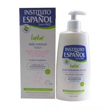 Instituto Espanol Baby Увлажняющий лосьон для тела для чувствительной кожи новорожденных без аллергенов 300 мл