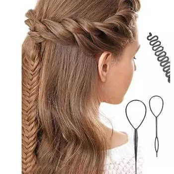Инструмент для французской косы Loop Rat Tail Comb Pin Tail Braiding Combs для женщин Hair Style 5