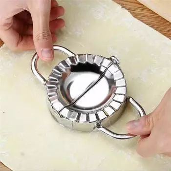 Инструменты для приготовления пельменей Jiaozi Maker Mould Экологичные кондитерские изделия из нержавеющей стали Кухонные инструменты Резак для теста для кухонных инструментов