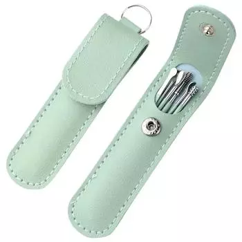 Инструменты для удаления ушной серы Earpick Wax Cleaner Curette Ear Pick Cleaner Kit Ear Health Care Clean Tool Personal Health Care розовый