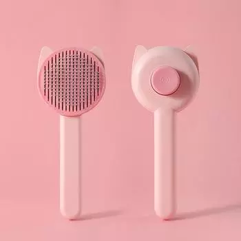 Инструменты для ухода за домашними животными Длинная щетка для кошек и собак Универсальная косметическая расческа со стальными иглами Аксессуары для домашних животных