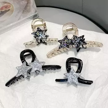 Инструменты для укладки волос Star Hair Claw Аксессуары для волос Зажим для хвоста Креативные головные уборы для женщин