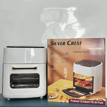 Интеллектуальная фритюрница Visual Touch Air Fryer объемом 15 л — электрическая фритюрница и духовка большой вместимости для картофеля фри 6L European Standard