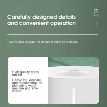 Intelligent Aromatherapy Humidifier Mini Ultrasonic Portable Car Humidifier Large Capacity Humidifier With Led Lamp