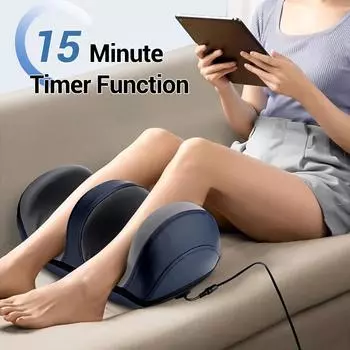 Intelligent Foot Massage Device Remote Control Electric Calf Kneading Red Light Hot Compress Deep Relaxation Relieve Fatigue